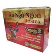 Viên Ăn Ngủ Ngon Rostex Đỏ - Loại Bỏ Mất Ngủ, Giúp Ăn Ngon - Hộp 60 Viên