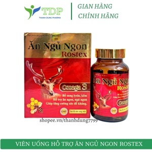 Viên ăn ngủ ngon Rostex - 60 viên
