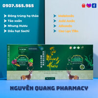Viên Ăn ngủ ngon SLEEP WELL TẢO NHUNG HƯƠU dùng được cho người cao huyết áp (Hộp 3 lọ x 15 viên)