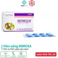 Viên an thần Mimosa dễ ngủ - Hộp 50 viên