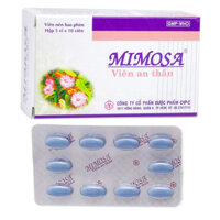 Viên an thần Mimosa, điều trị mất ngủ, suy nhược thần kinh