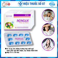 Viên An Thần Mimosa Giúp Dễ Ngủ, Ngủ Sâu, Ngon Giấc (Hộp 50 Viên)
