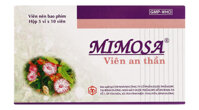 Viên an thần Mimosa OPC dùng cho trường hợp mất ngủ, suy nhược thần kinh (5 vỉ x 10 viên)