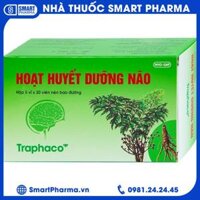 Viên bao đường Hoạt Huyết Dưỡng Não Traphaco (5 vỉ x 20 viên)