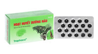 Viên bao đường Hoạt Huyết Dưỡng Não Traphaco (5 vỉ x 20 viên)