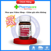 Viên bầu Procare Max Biocare Bổ sung Sắt, Kẽm, Canxi, Vitamin tổng hợp cho bà bầu