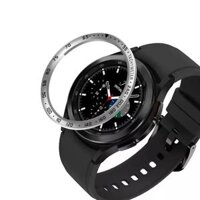 Viền bezel  benzen cho Samsung galaxy Galaxy Watch 4 classic 42mm  46mm - Bạc, 240 độ - Watch 4 classic 46mm