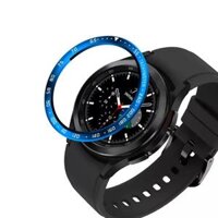 Viền bezel  benzen cho Samsung galaxy Galaxy Watch 4 classic 42mm  46mm - Xanh, 240 độ - Watch 4 classic 46mm