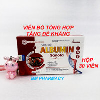 Viên bổ ALBUMIN, giúp tăng cường sức đề kháng, hỗ trợ ăn ngon miệng, giảm mệt mỏi