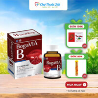 VIÊN BỔ GAN BOGA VIA B giải độc gan, giảm các triệu chứng mề đay, mẩn ngứa, mụn nhọt do gan kém và dùng nhiều rượu bia