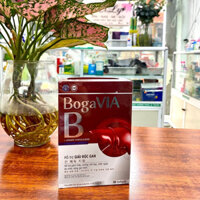 VIÊN BỔ GAN BOGA VIA B giải độc gan, giảm các triệu chứng mề đay, mẩn ngứa, mụn nhọt do gan kém và dùng nhiều rượu bia