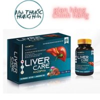 Viên bổ gan cao cấp LIVE CARE giúp bổ gan hỗ trợ chức năng gan