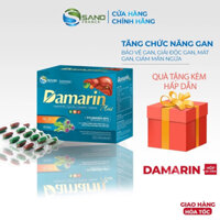 Viên Bổ gan Damarin plus giải độc, thanh nhiệt mát gan, giảm  men gan cao, gan nhiễm mỡ, mẩn ngứa, dị ứng, mề đay Sanofi
