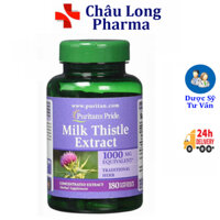 Viên bổ gan Milk Thistle Extract Puritan’s Pride 1000 mg  90-180 viên Puritan's Pride