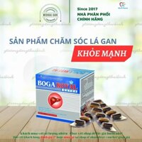 Viên bổ gan thanh nhiệt giải độc mát gan mụn nhọt mề đay mẩn ngứa Boga Royal Extra thảo dược cho người men gan cao H60v