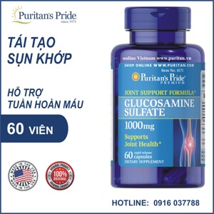 Viên bổ khớp, giảm đau do viêm khớp Puritan's Pride Glucosamine Sulfate 1000Mg 120 viên