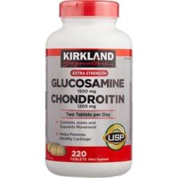 Viên Bổ Khớp Kirkland Signature Glucosamine 1500mg & Chondroitin 1200mg của Mỹ (220 viên)