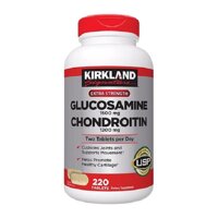 Viên bổ khớp Kirkland Signature Glucosamine 1500mg & Chondroitin 1200mg của Mỹ lọ 220 viên
