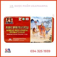 Viên bổ Korean Red Ginseng Extract Gold giúp bồi bổ cơ thể, ăn ngủ ngon, cho người suy nhược cơ thể - Hộp 60 viên | USA