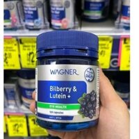 Viên bổ mắt, bảo vệ mắt Wagner Bilberry & Lutein 120 viên