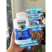 Viên Bổ Mắt Cho Người Lớn Tuổi Ocuvite Adult 50+ 150 viên