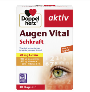 Viên bổ mắt Doppelherz Augen Vital Kapseln