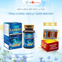Viên bổ mắt Lutein, DHA, kẽm, ginkgo biloba giúp tăng cường thị lực, giảm khô mắt, mờ mắt, mỏi mắt - Nhà thuốc 365+