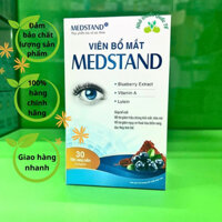 Viên bổ mắt MEDSTAND Hộp 30 viên nang mềm - Hỗ trợ giảm khô mắt, mờ mắt, đục thủy tinh thể.