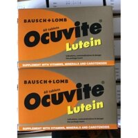 Viên Bổ Mắt Ocuvite Lutein 60 Viên