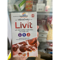 Viên Bổ Máu Livit - Hỗ trợ chống thiếu máu do thiếu sắt