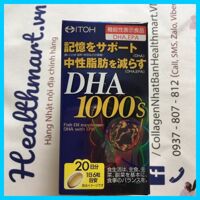 Viên bổ não DHA 1000mg Nhật Bản 120 viên