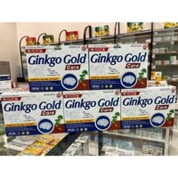 Viên Bổ Não Ginkgo Gold Care Giúp Tăng Cường Lưu Thông Tuần Hoàn Máu Não, Giảm Đau Đầu Chóng Mặt Hộp 100 Viên