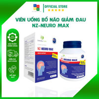 Viên Bổ Não NZ-NEURO MAX Giảm Đau Đầu, Giảm Thiểu Mất Ngủ, Tê Bì Chân Tay, Giảm Lo Âu Căng Thẳng 30