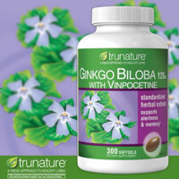 Viên bổ não Trunature Ginkgo Biloba – Hộp 300 Viên