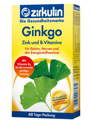 Viên bổ não Zirkulin Ginkgo