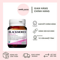 Viên bổ sung acid folic Blackmores Folate 500mcg Úc - Hộp 90 viên (Đủ Bill)