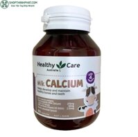Viên Bổ Sung Canxi Cho Bé Milk Calcium Healthy Care, 60 viên