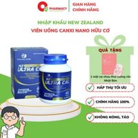 Viên Bổ Sung Canxi Nano Hữu Cơ NZ Ultra Cal nhập khẩu NewZealand Canxi Không Nóng Táo