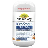 Viên Bổ Sung DHA Cho Trẻ Nature’s Way Kids Smart DHA 300mg Triple Strength – 50 Viên
