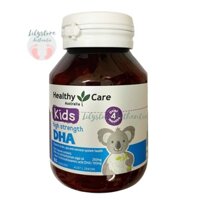 Viên bổ sung DHA Healthy Care cho trẻ từ 4 tháng tuổi của Úc 60 viên của Úc chính hãng