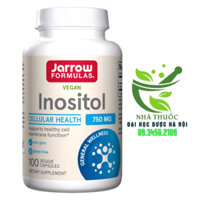 Viên bổ sung Inositol (Vitamin B8) 750mg, hãng Jarrow Mỹ