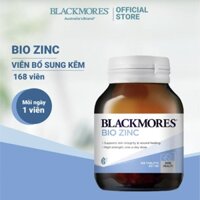 Viên bổ sung kẽm Blackmores- Úc (168 viên) hỗ trợ cân bằng nội tiết, trị mụn, lành vết thương