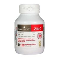 Viên bổ sung kẽm Zinc Biosland của Úc cho bé