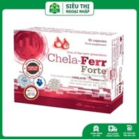 Viên bổ sung sắt Chela-Ferr Forte hộp 30 viên hàng cty
