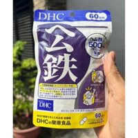 Viên bổ sung sắt DHC 60 ngày uống