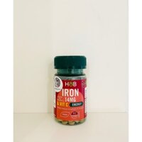 Viên bổ sung sắt và vitamin C 90 viên Holland & Barrett [Bill Anh - Air]