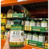 VIÊN BỔ SUNG VITAMIN B12 NATURE’S BOUNTY