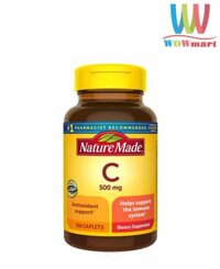 Viên bổ sung Vitamin C Nature Made C 500mg 250 Caplets