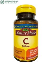 Viên bổ sung vitamin C Nature Made 500mg của Mỹ