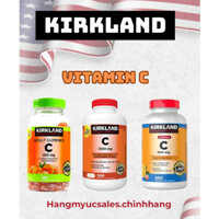 Viên Bổ Sung Vitamin C Kirkland 250mg,500mg,1000mg- Nhập Mỹ